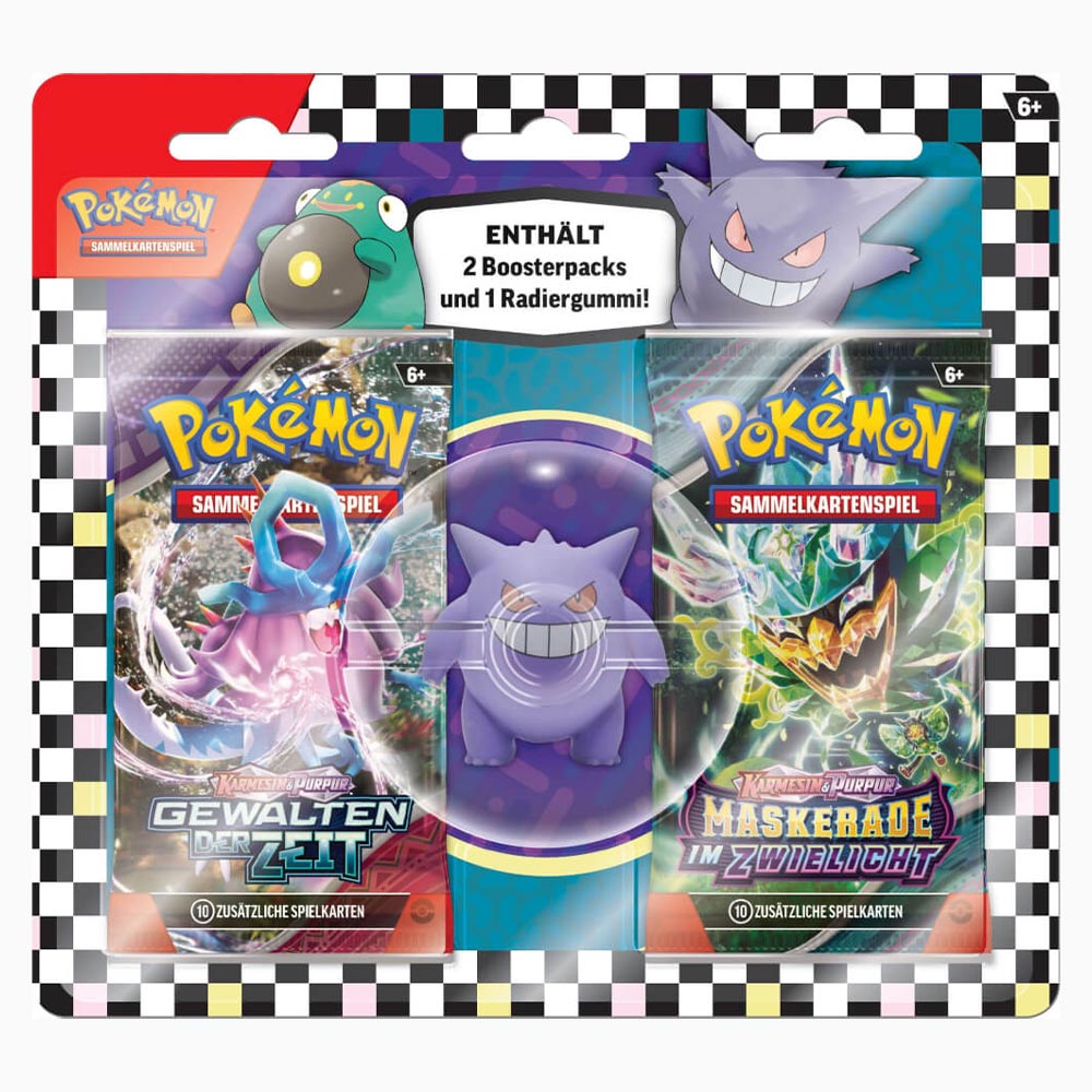 Pokémon - Back to School Eraser Blister 2024