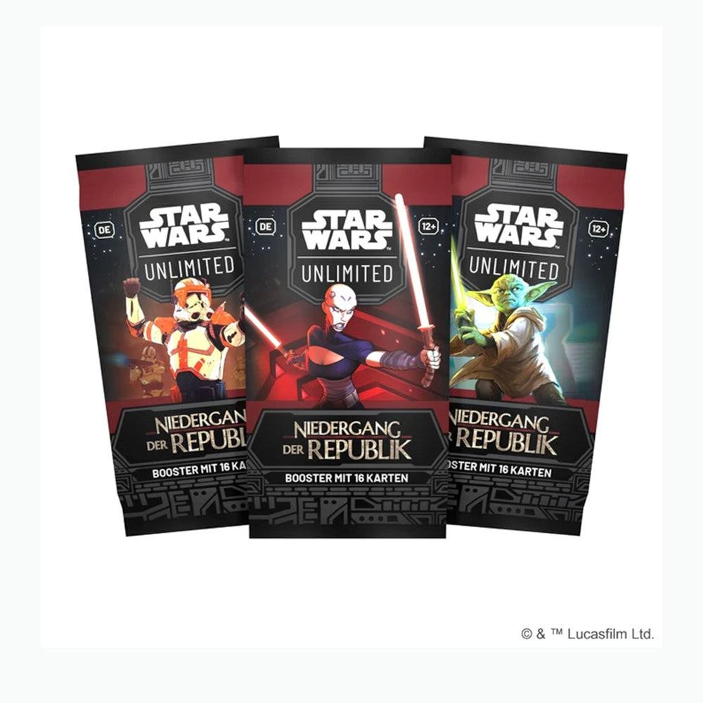Star Wars: Unlimited - Niedergang der Republik - Booster-Display (24) (DE)