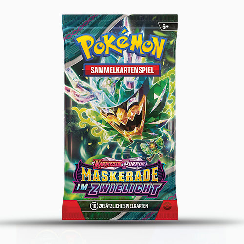 Pokémon KP06 - Karmesin & Purpur - Maskerade im Zwielicht - Booster (DE)