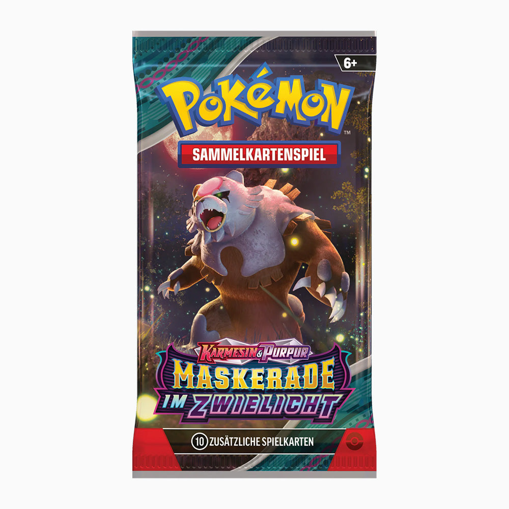 Pokémon KP06 - Karmesin & Purpur - Maskerade im Zwielicht - Booster (DE)