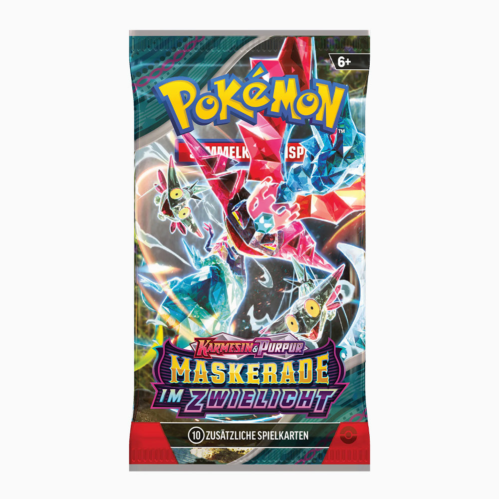 Pokémon KP06 - Karmesin & Purpur - Maskerade im Zwielicht - Booster (DE)