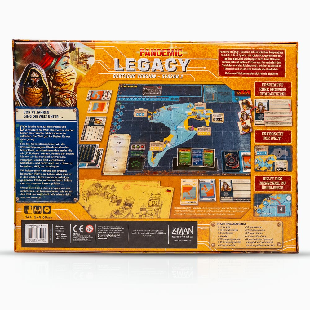 Pandemic Legacy – Season 2 (gelb)