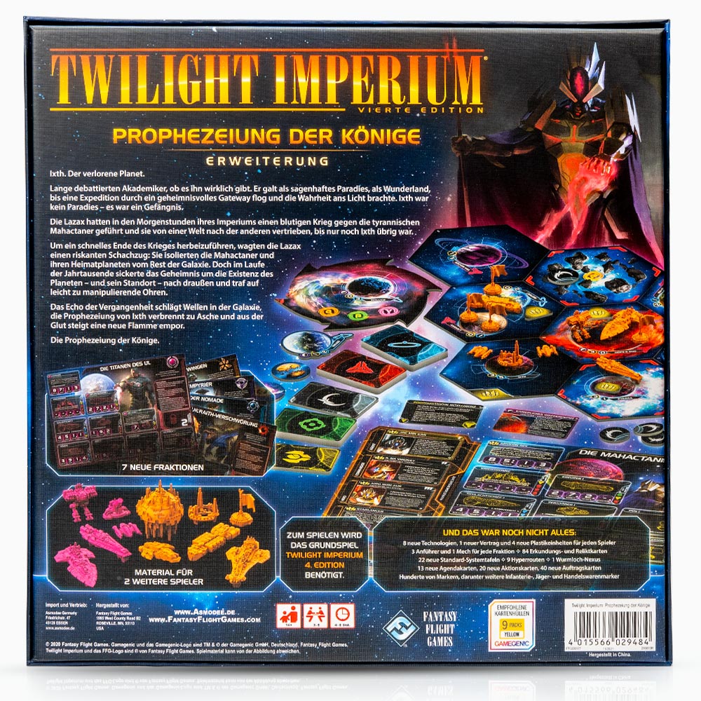 Twilight Imperium 4. Edition – Prophezeiung der Könige (Erweiterung)