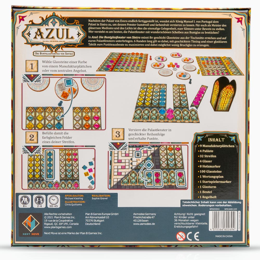Azul: Die Buntglasfenster von Sintra