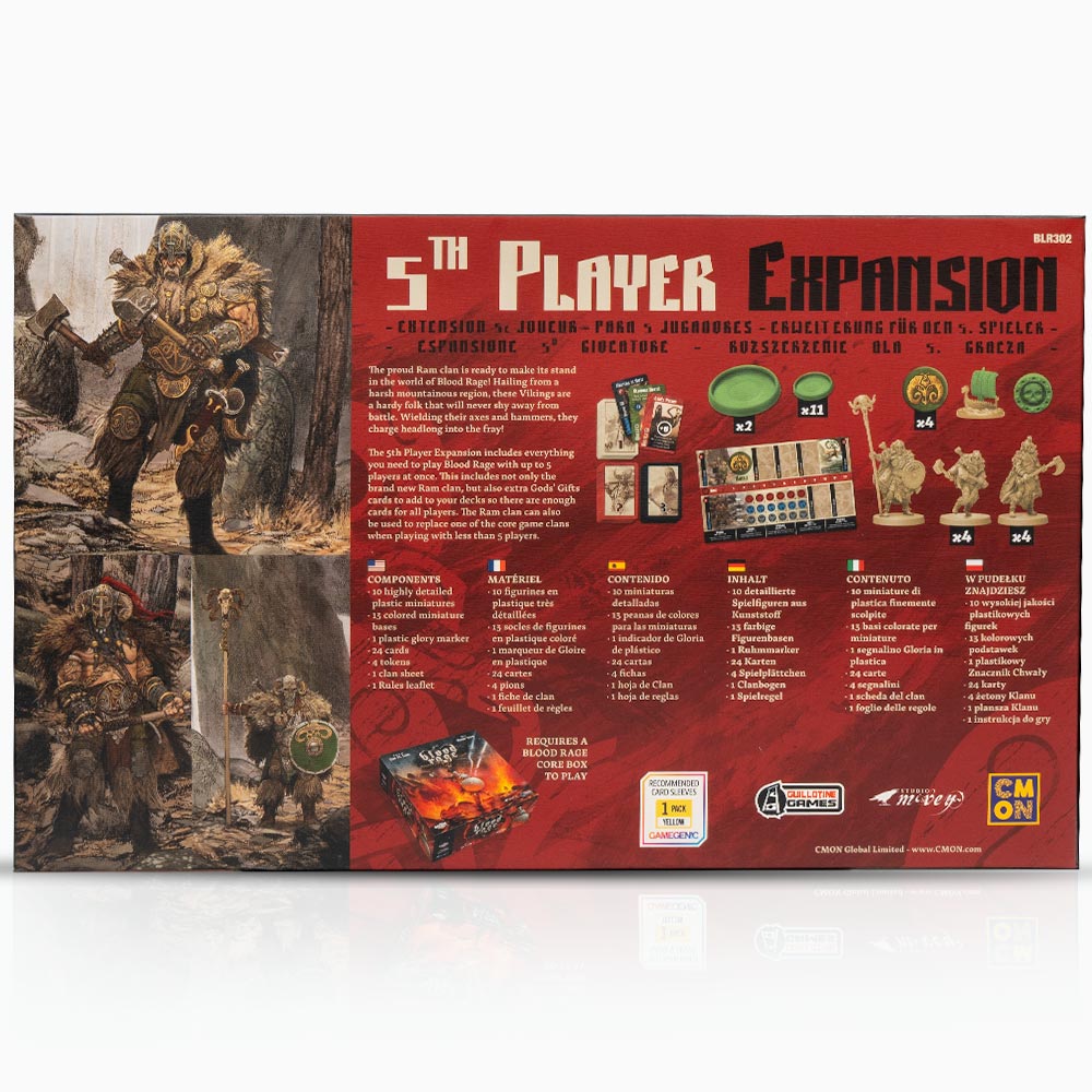 Blood Rage – Erweiterung für den 5. Spieler (Erweiterung)