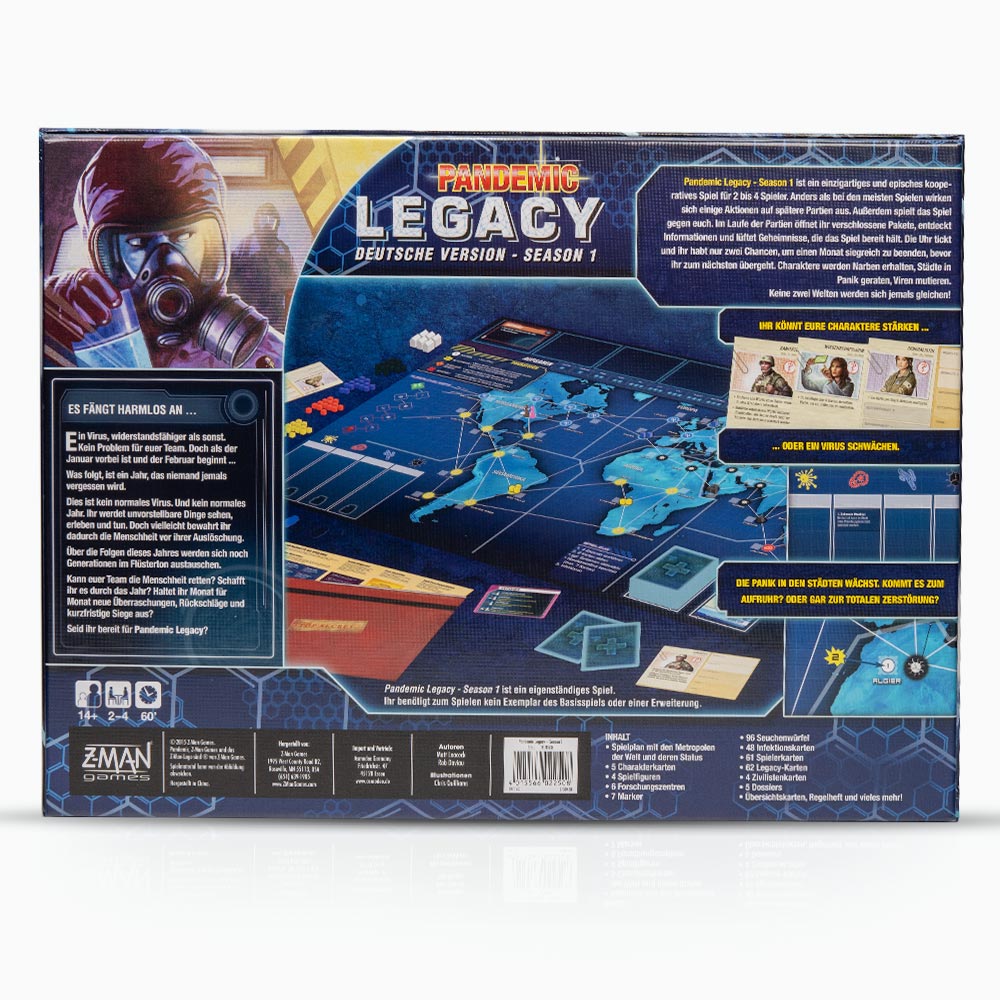 Pandemic Legacy – Season 1 (blau)