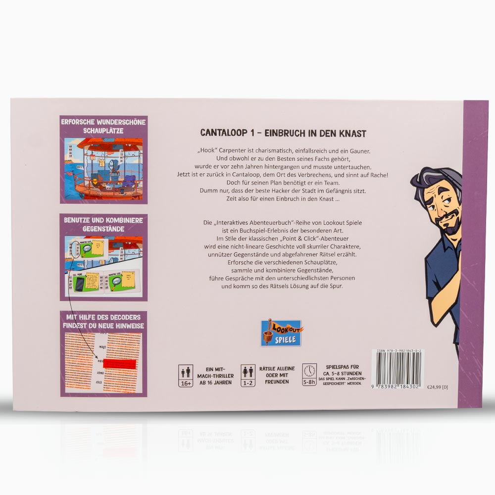 Cantaloop Buch 1 – Einbruch in den Knast