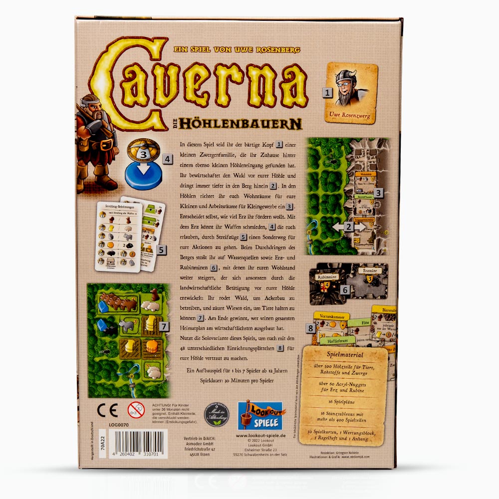 Caverna: Die Höhlenbauern