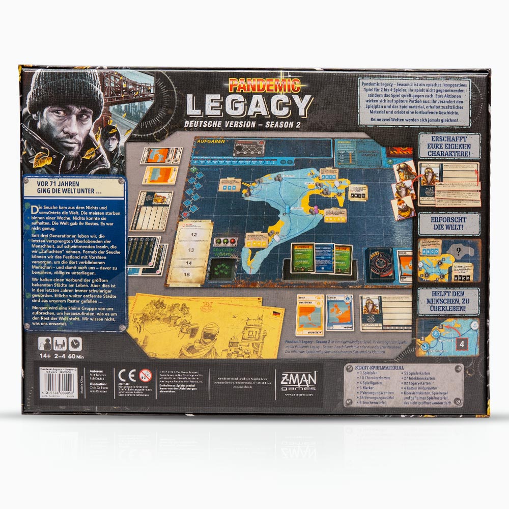 Pandemic Legacy – Season 2 (schwarz)