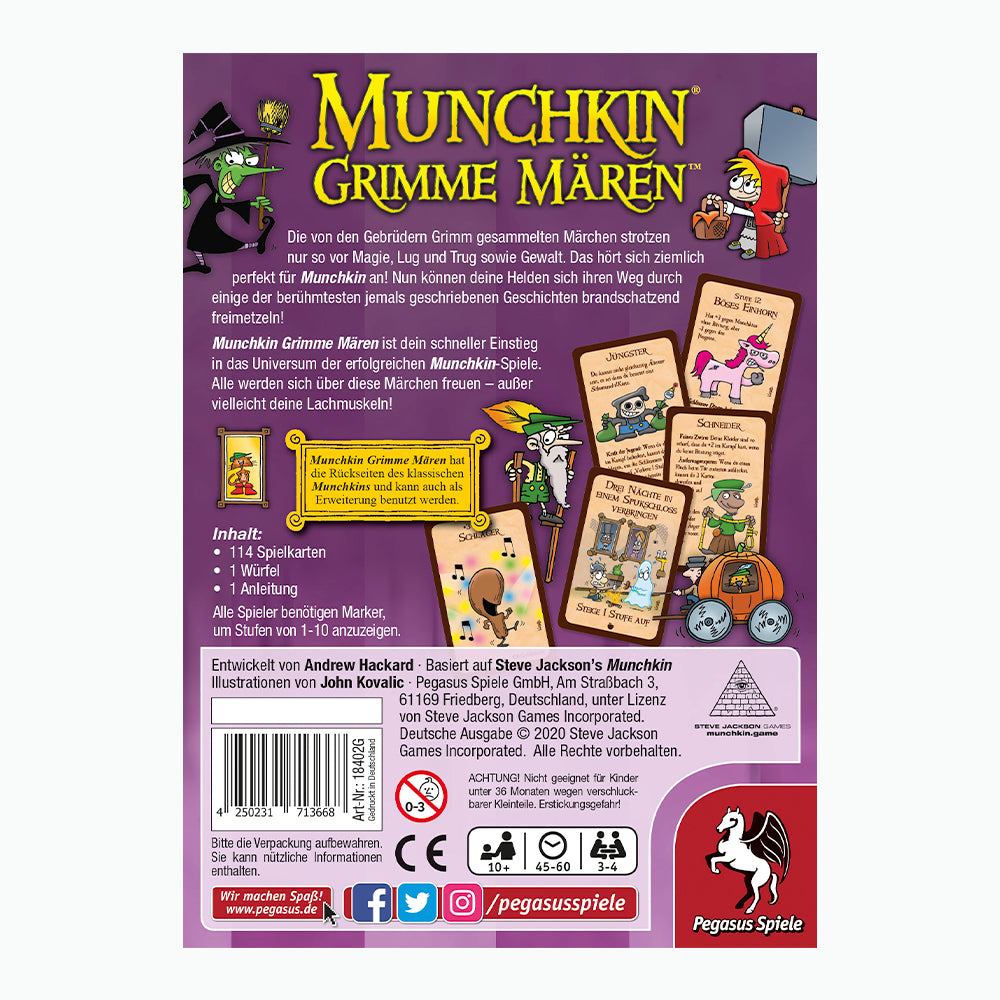 Munchkin Grimme Mären