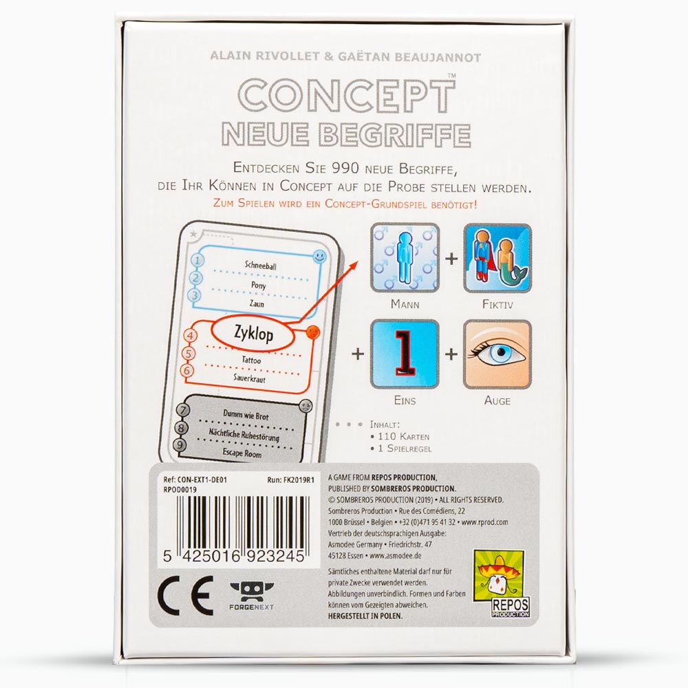 Concept – Neue Begriffe (Erweiterung)