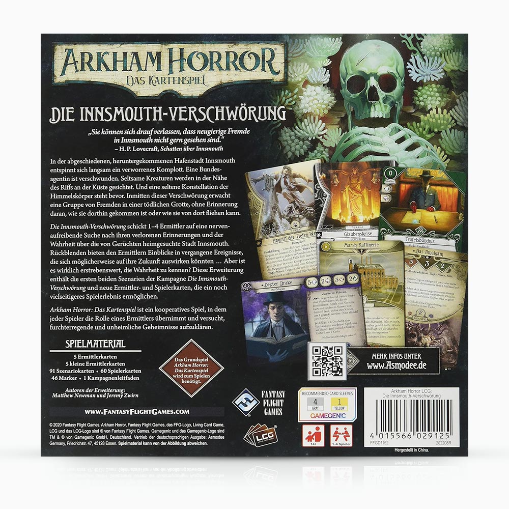 Arkham Horror: Das Kartenspiel – Die Innsmouth-Verschwörung (Erweiterung)