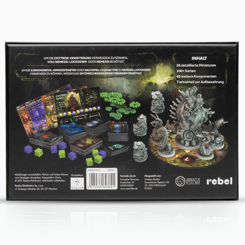 Nemesis: Lockdown – Stretch-Goals (Erweiterung)
