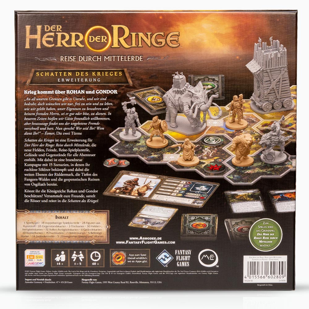 Der Herr der Ringe: Reise durch Mittelerde - Schatten des Krieges (Erweiterung)