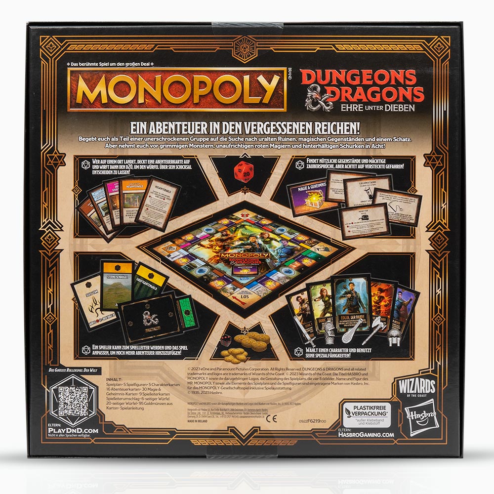 Monopoly Dungeons & Dragons: Ehre unter Dieben