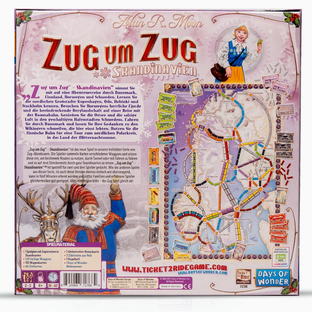 Zug um Zug: Skandinavien
