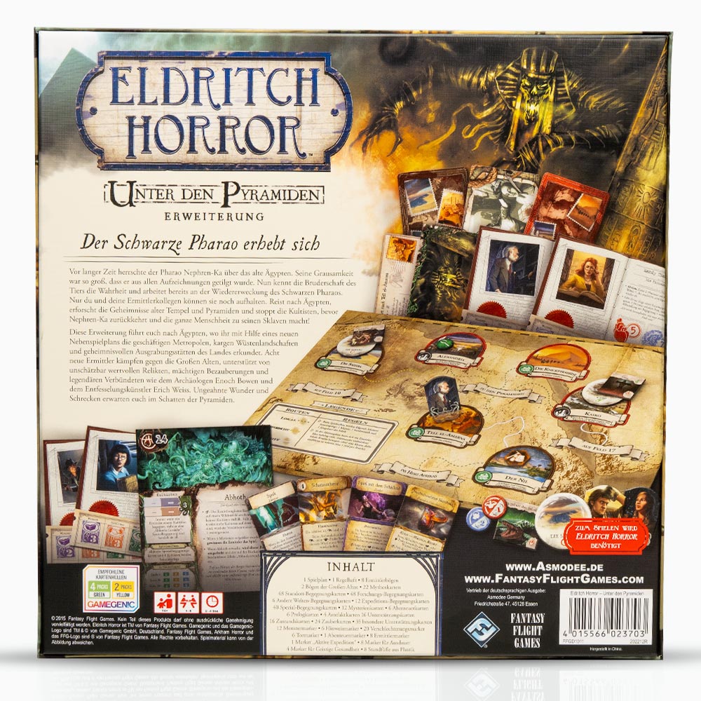 Eldritch Horror – Unter den Pyramiden (Erweiterung)