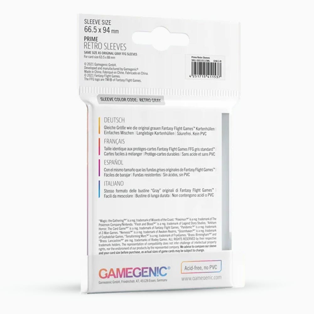 PRIME Retro Sleeves 66,5 x 94 mm