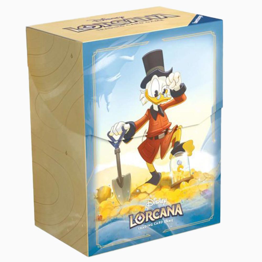 Disney Lorcana - Die Tintenlande: Deck Box "Dagobert Duck"