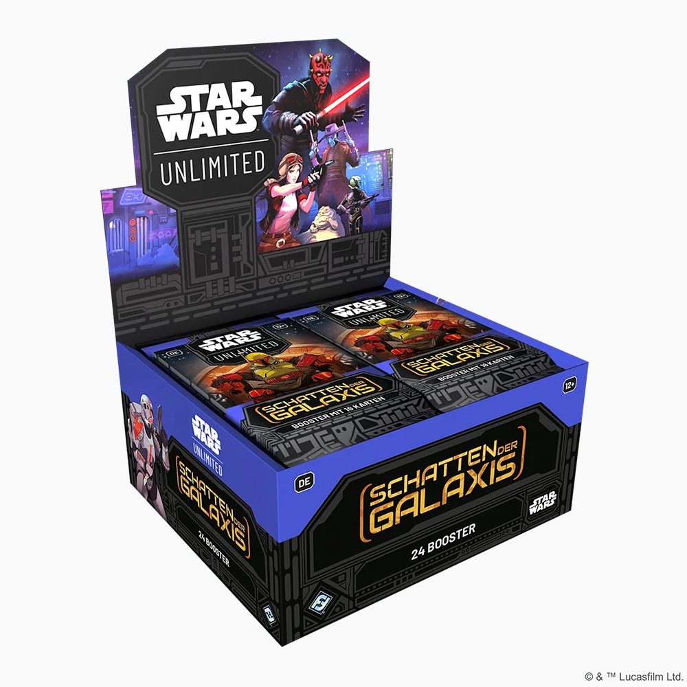 Star Wars: Unlimited – Schatten der Galaxis - Booster Display (24) (DE)