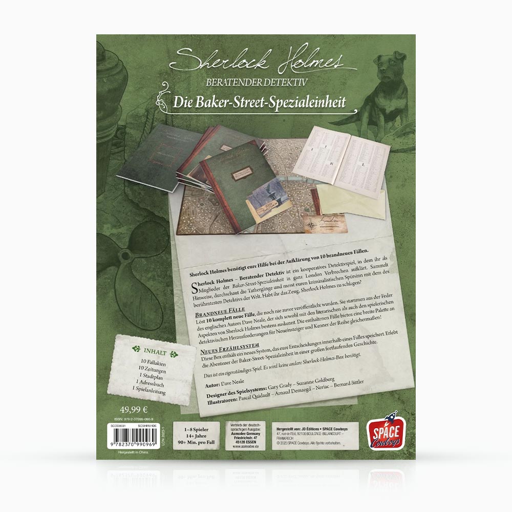 Sherlock Holmes Beratender Detektiv: Die Baker-Street-Spezialeinheit