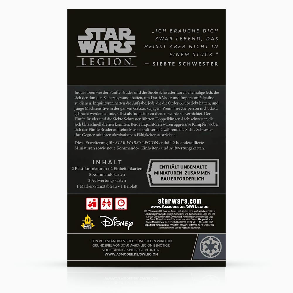 Star Wars: Legion – Fünfter Bruder & Siebte Schwester (Erweiterung)