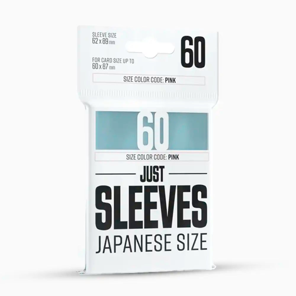 Just Sleeves – Japanese Size Clear 60 x 87 mm