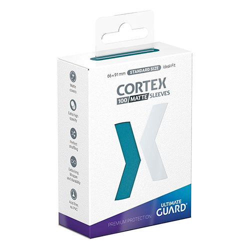 Ultimate Guard Cortex Sleeves (100) Standard Size Matte Petrol