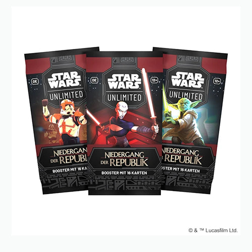 Star Wars: Unlimited - Niedergang der Republik - Booster Pack (DE)
