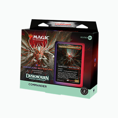 Magic: The Gathering: Duskmourn: Haus des Schreckens Commander Deck - Unendliche Bestrafung (DE)