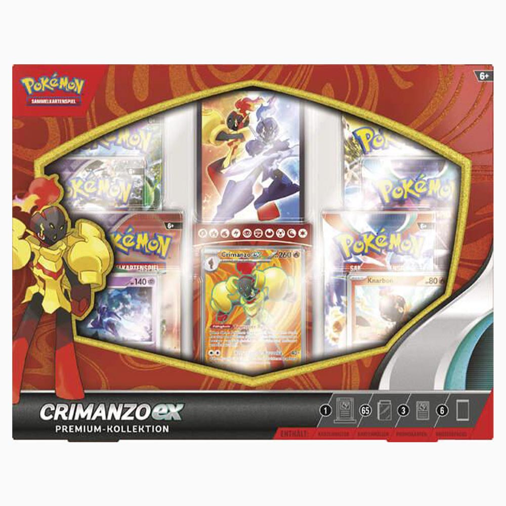 Pokémon - Premium Kollektion - Crimanzo‑ex 2024 (DE)