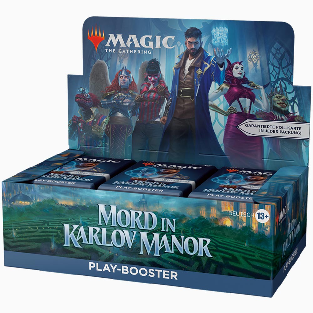 Magic: The Gathering: Mord in Karlov Manor - Play-Booster Display (DE)