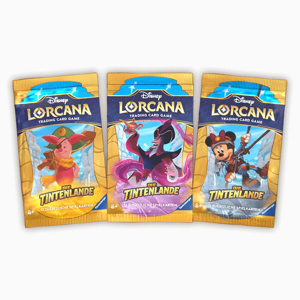 Disney Lorcana - Die Tintenlande: Booster Packung (DE)
