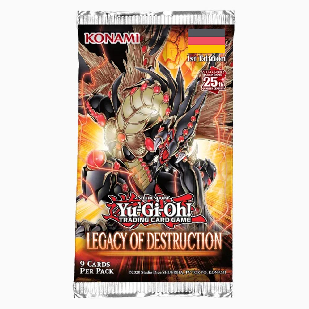 Yu-Gi-Oh! TCG - Core Booster - Legacy of Destruction Booster Pack (DE)