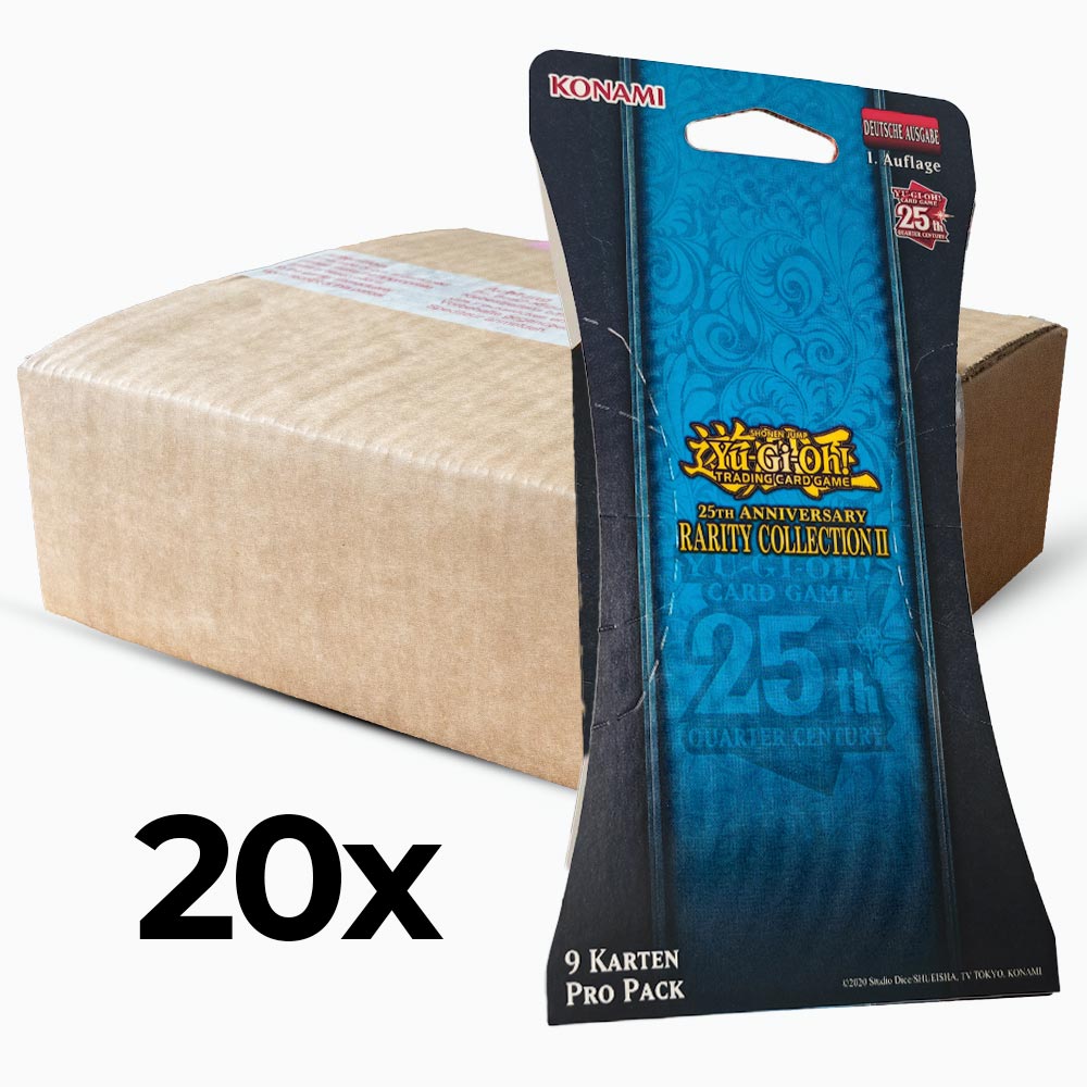 Yu-Gi-Oh! TCG - Special Booster - 25th Anniversary Rarity Collection II Blister Inner Case (20) (DE)