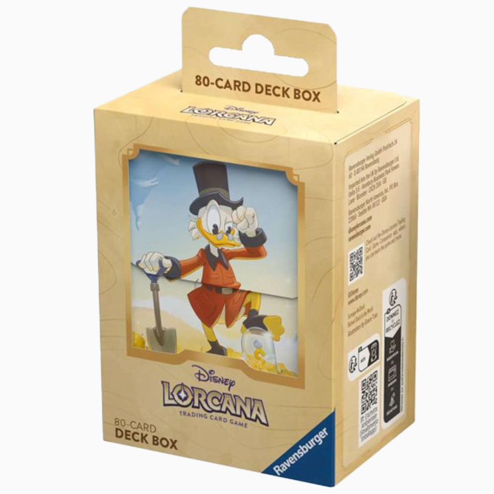 Disney Lorcana - Die Tintenlande: Deck Box "Dagobert Duck"