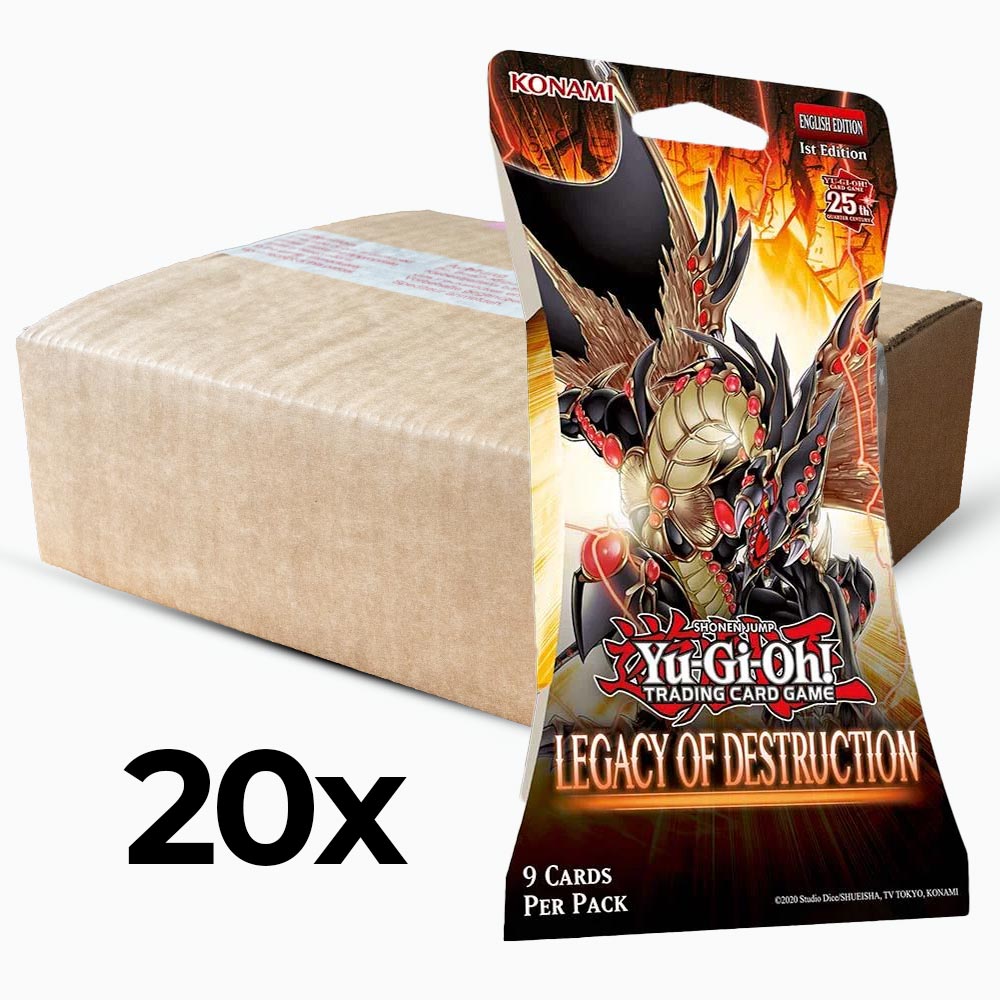 Yu-Gi-Oh! TCG - Core Booster - Legacy of Destruction Blister Inner Case (20) (DE)