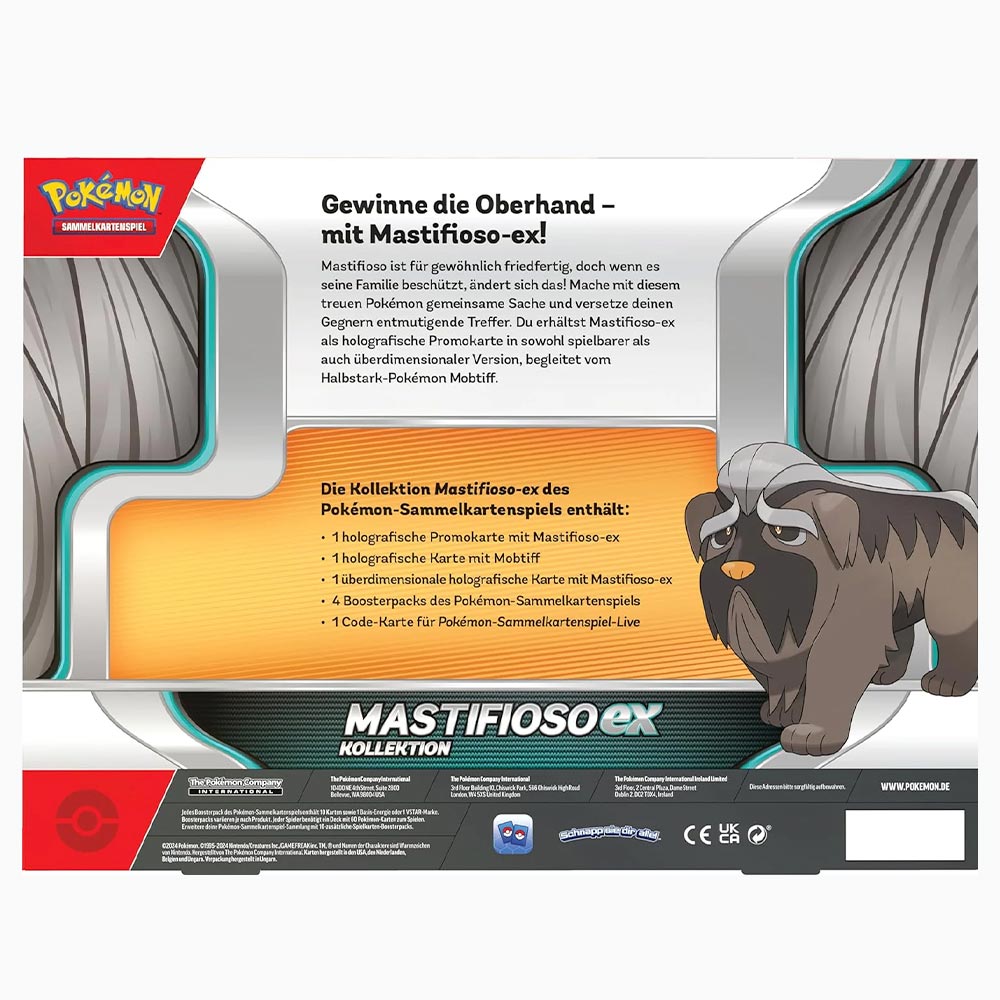 Pokémon Mastifioso-EX Kollektion (DE)