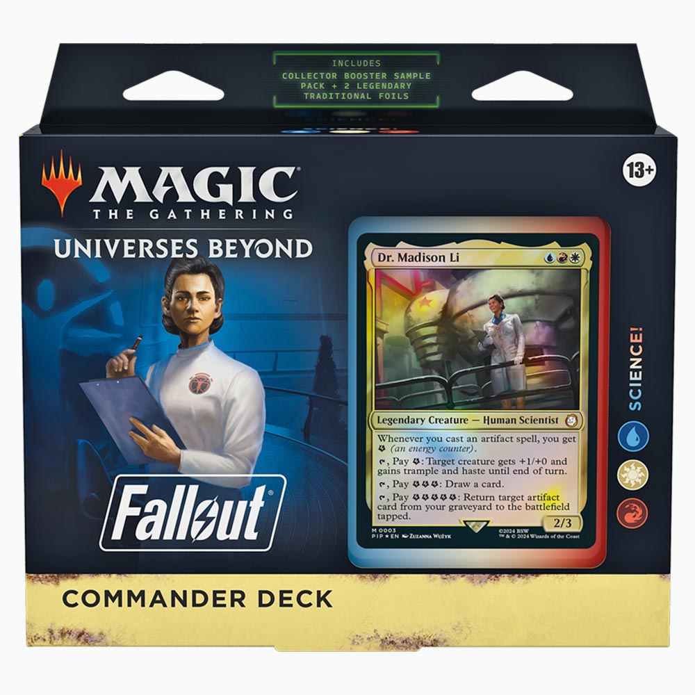 Magic: The Gathering: Fallout® Commander Deck Display (4) (DE)