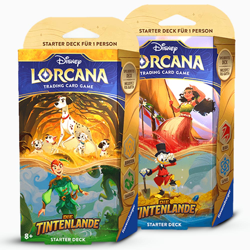 Disney Lorcana - Die Tintenlande: Starter Decks (DE)