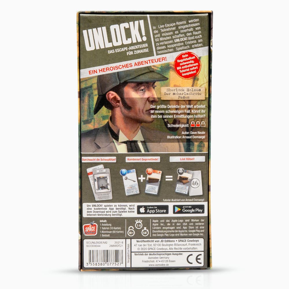 Unlock! Sherlock Holmes: Der scharlachrote Faden