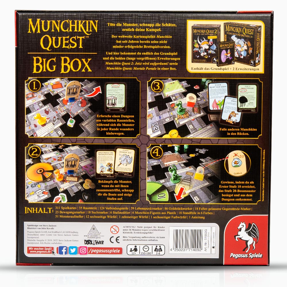 Munchkin Quest Big Box