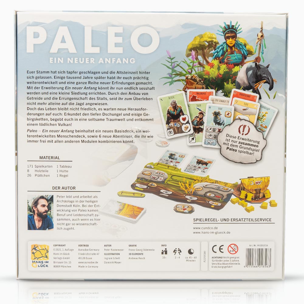 Paleo – Ein neuer Anfang (Erweiterung)