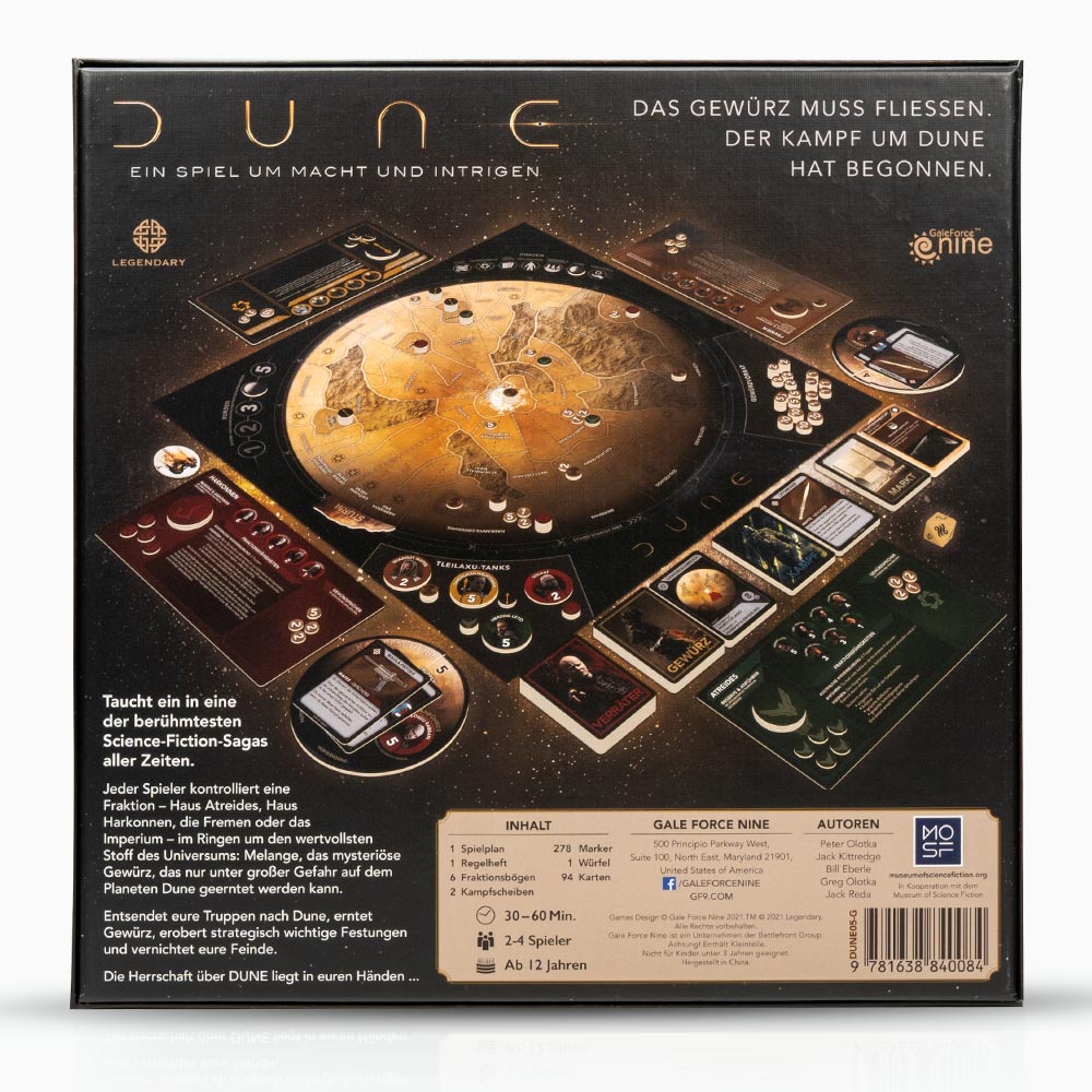 Dune: Ein Spiel um Macht und Intrigen