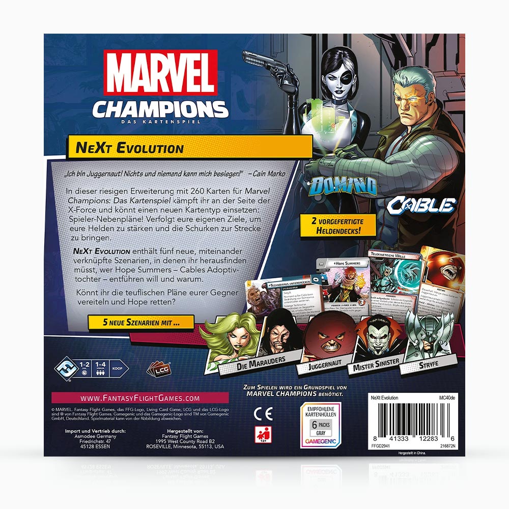 Marvel Champions: Das Kartenspiel – NeXt Evolution (Erweiterung)