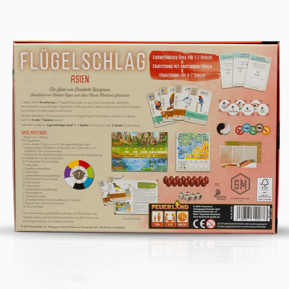 Flügelschlag Asien (Erweiterung)