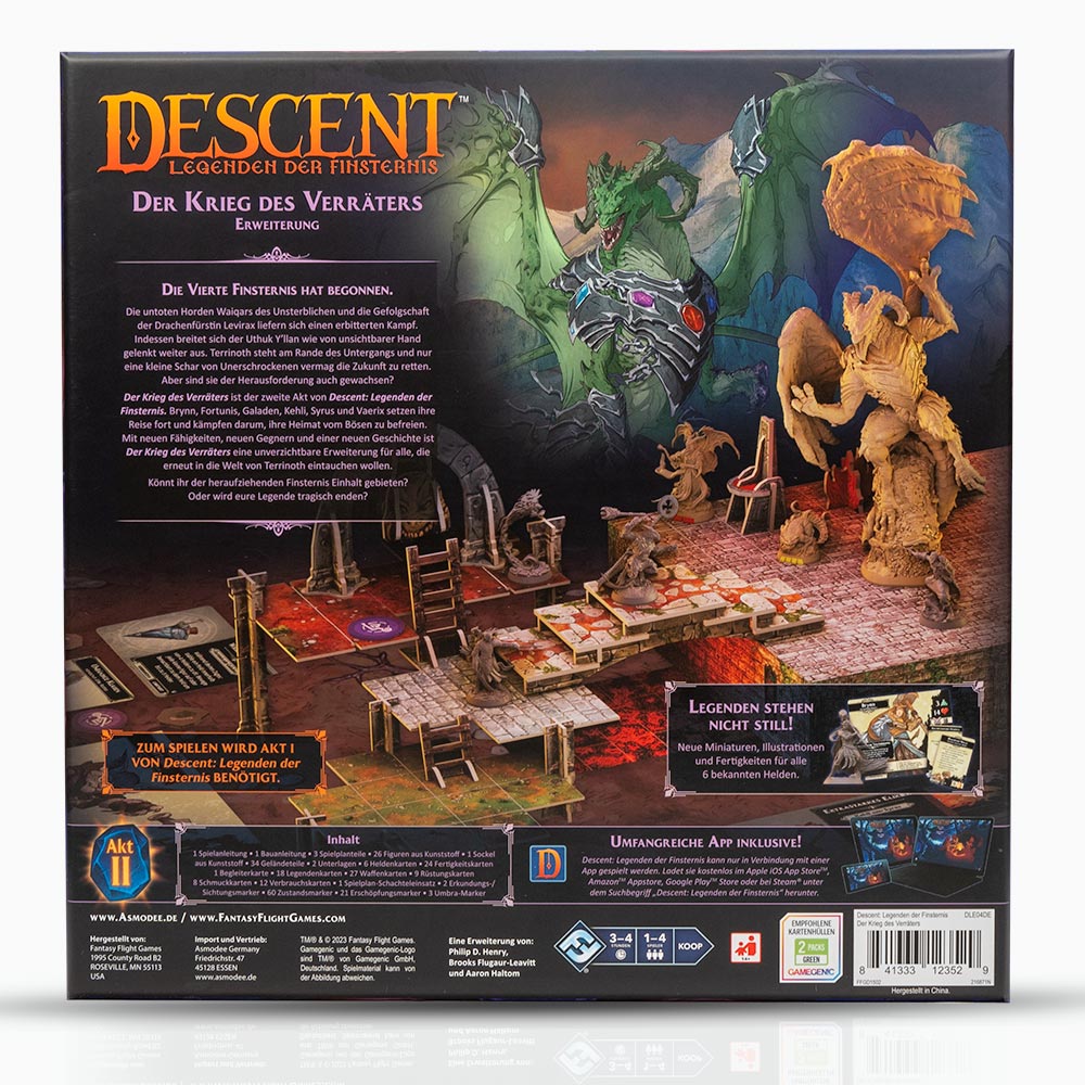 Descent: Legenden der Finsternis – Der Krieg des Verräters (Erweiterung)