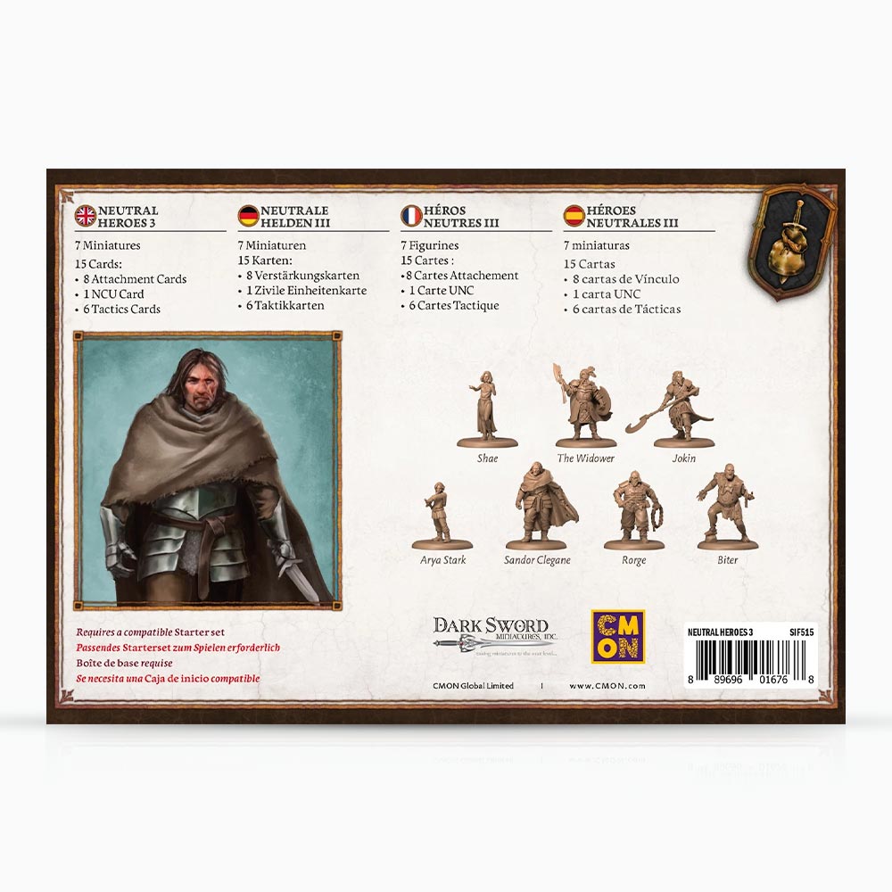 A Song of Ice & Fire – Neutral Heroes 3 (Neutrale Helden 3)