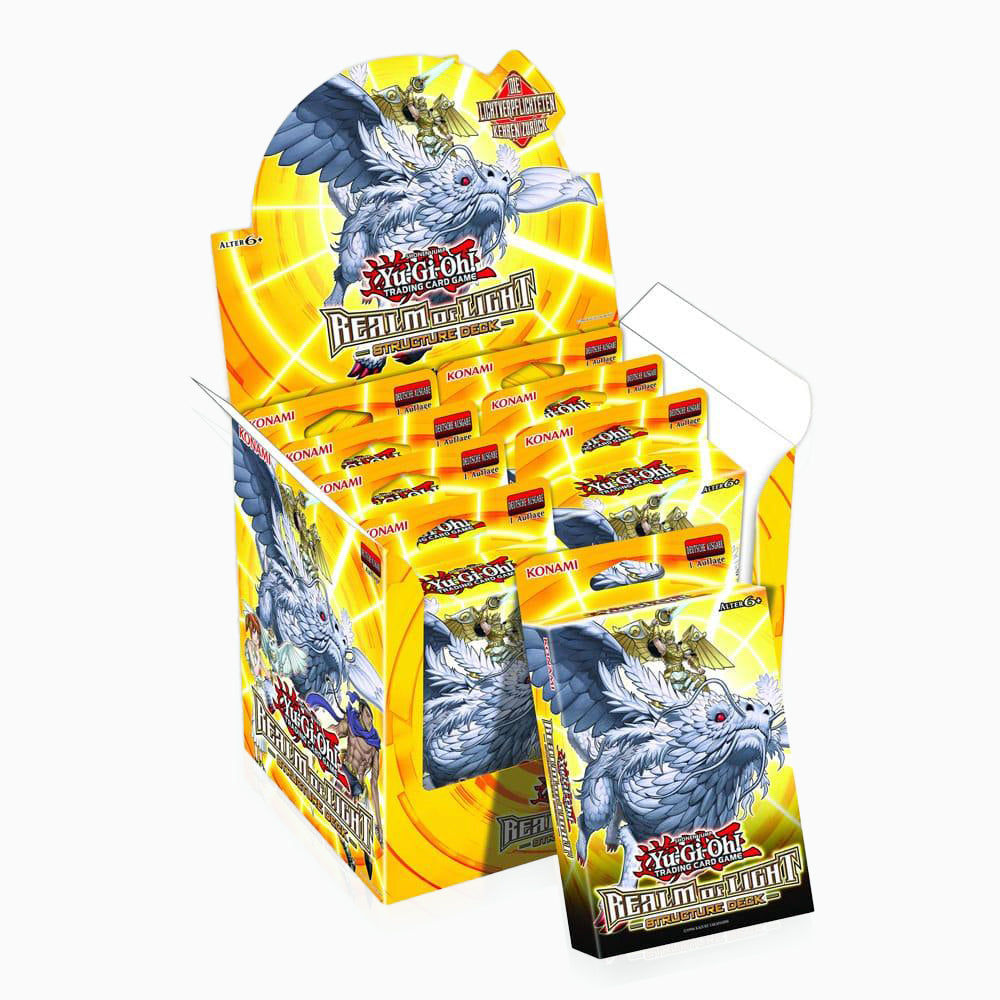 Yu-Gi-Oh! TCG Structure Deck: Realm of Light Display (8) (DE)