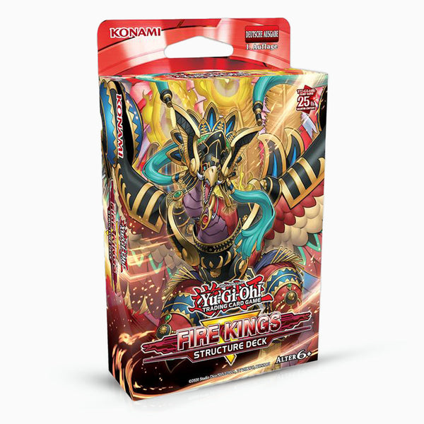 YU-GI-OH! Structure Deck „Die Könige Des Feuers Unlimited“ – Sammelkarten Fürs Trading Card Game